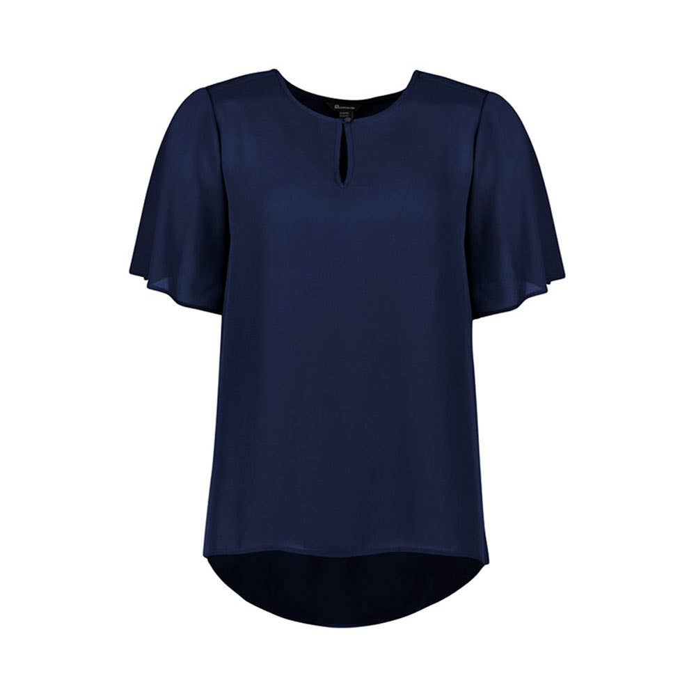 METRB261LS Vienna Women's Short Sleeve Blouse METRB261LS