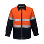Jacket Bluey Wool Blend 410gsm 3M Tape Orange/Navy 2XL 60016786 MW028-O/N-2XL