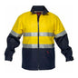 Jacket Bluey Wool Blend 410gsm 3M Tape Yellow/Navy 2XL 60016793 MW028-Y/N-2XL