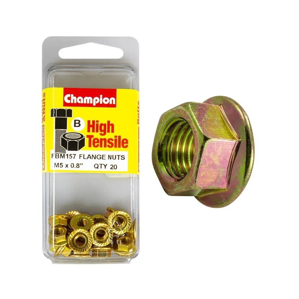 Nut Hex Metric 5 x 0.8mm Blister Pack_60039706_BM157
