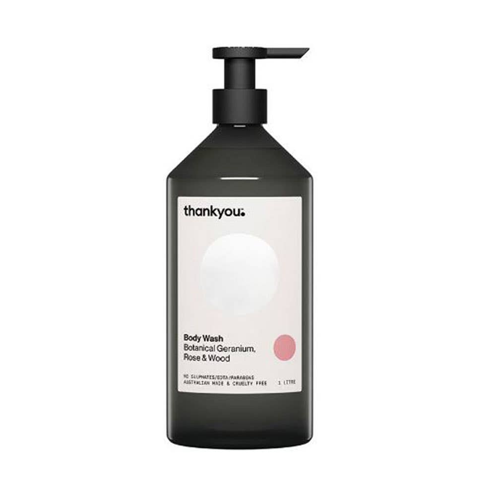 Thankyou Body Wash 1L Geranium & Rosewood 40045138 61001
