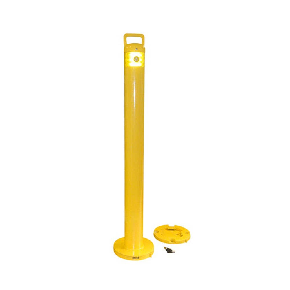 Surface Mount Removable Steel Bollard 90mm 232093 A3996