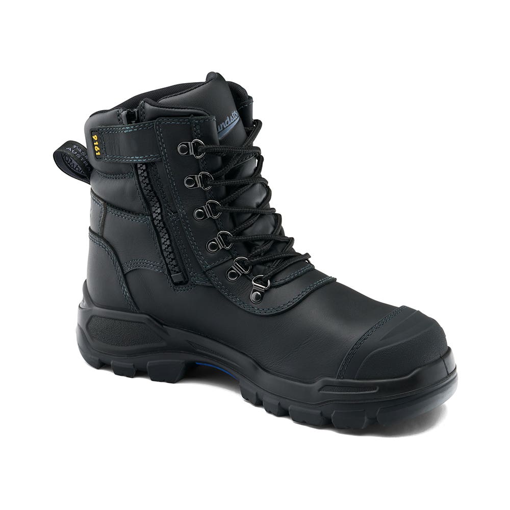 Boot Chemical Resistant RotoFlex 150mm Zip Blundstone 10 Black 9161100_40063117_9161100