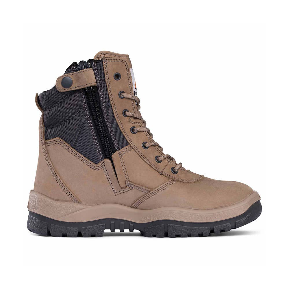 Mongrel High Leg ZipSider Boot Stone Size 10.5_485064_251060-105