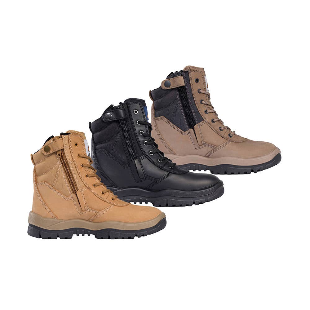 251 ZipSider Premium Zip-Up Safety Boots High Ankle Steel Toe ZIPSIDERHIGHUGL ZIPSIDERHIGHUGL