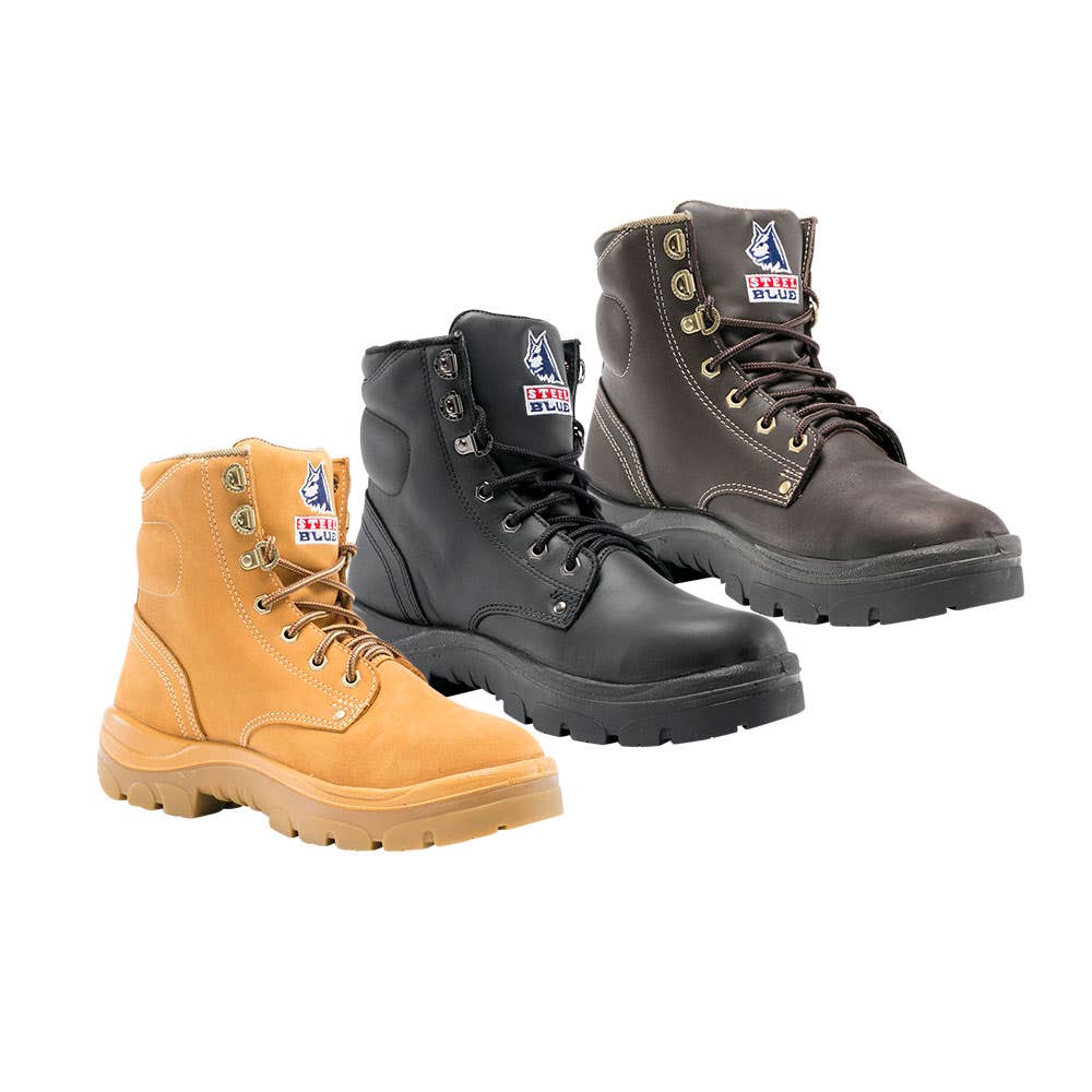 312102 Argyle Lace-Up Safety Boots with TPU Sole Denton Engineering DEN312102