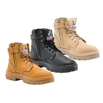 312152 Argyle&reg; Zip Boots with TPU Sole Steel Blue VU312152