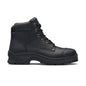 313 Lace-Up Leather Print Safety Boots Black 11_459657_313110