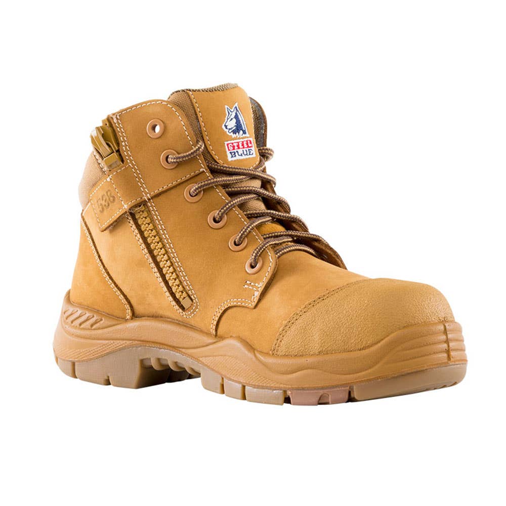317538 Parkes Zip-Up Safety Boots with TPU Sole & Scuff Guard Metso 317538MET