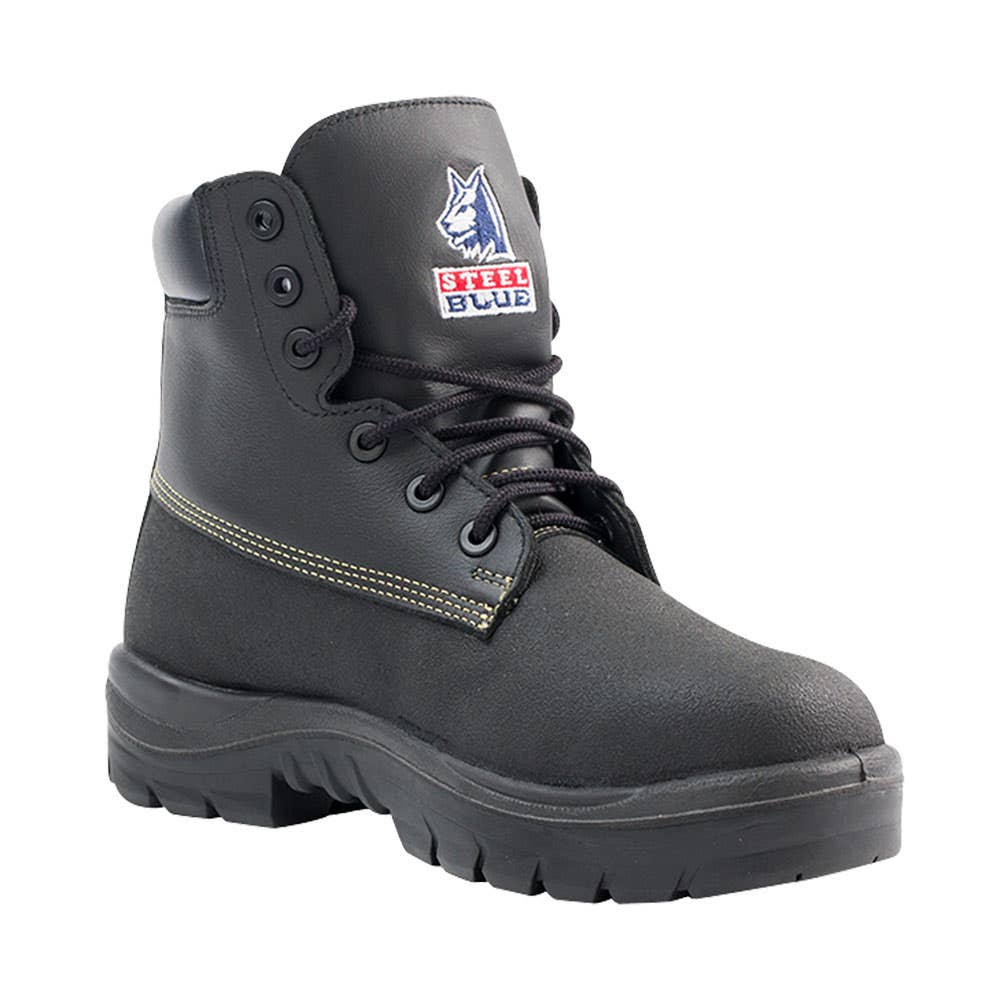 322309 Warragul Lace-Up Safety Boots with Nitrile Sole_SB322309