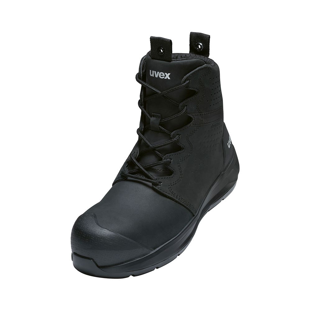 Boot Composite Toe Lace Up 3 X-Flow Black UK 4 Uvex_40026433_6540837_NLA