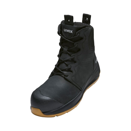 uvex 3 x-flow 6542 Zip-Up Safety Boots with Nitrile Rubber Sole_6542