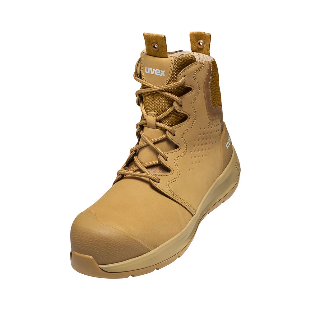 Boot Composite Toe Zip 3 X-Flow Tan UK 10 Ext Wide Uvex_40026478_6545044