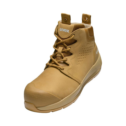 uvex 2 x-flow 6546 Zip-Up Extra Wide Safety Boots with Nitrile Rubber Sole_65460