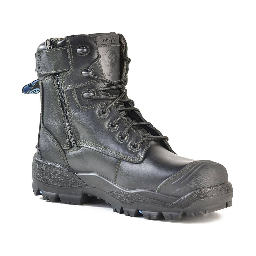 804-66029 Longreach Ultra Zip-Up Safety Boots Black 10 40035631 804-66029-10
