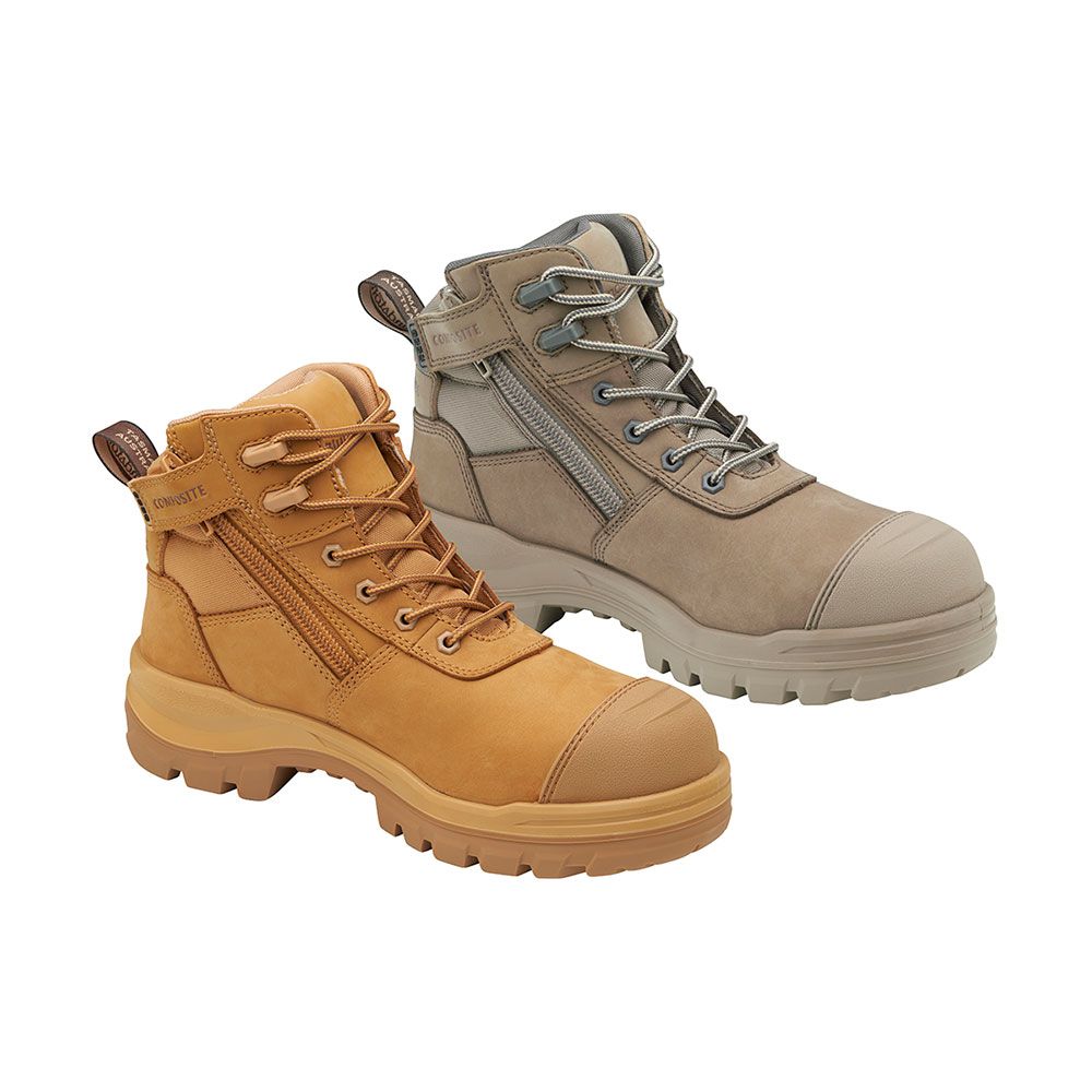 8550 & 8553 RotoFlex Zip-Up Safety Boots 135mm_RF855