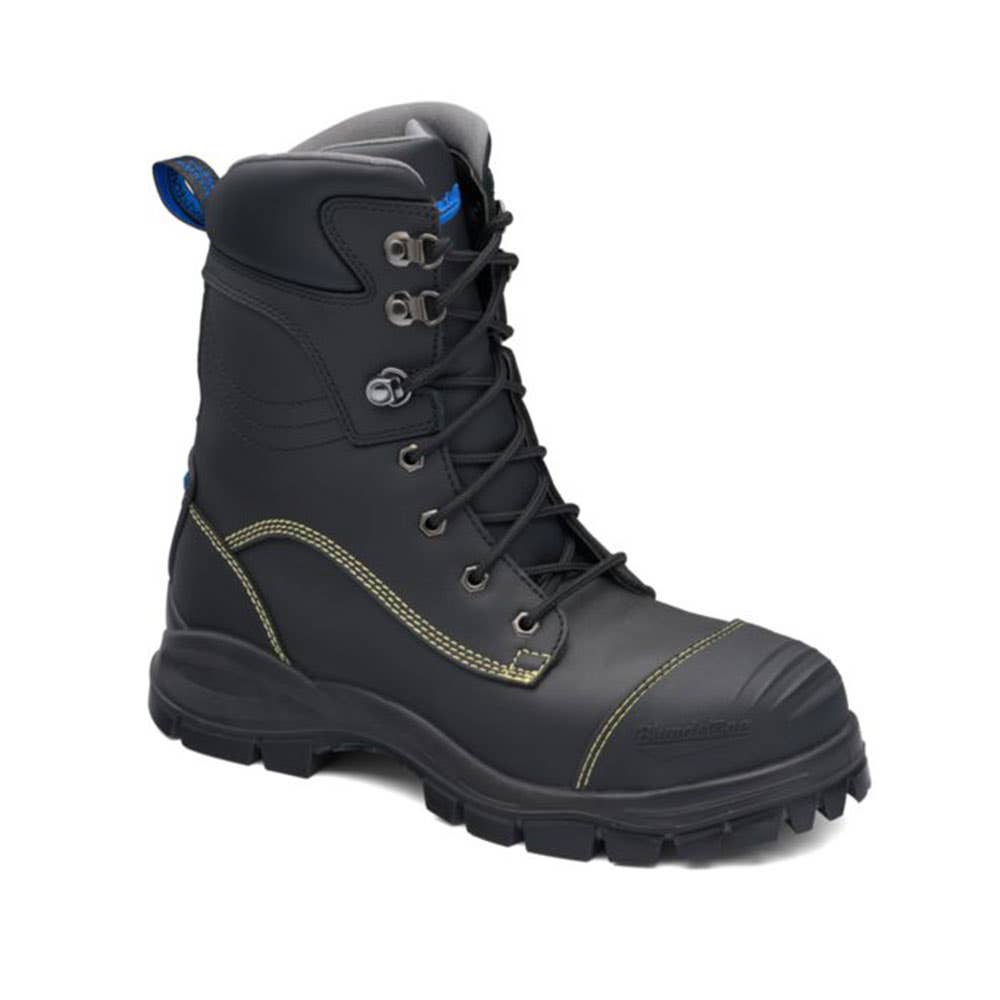Boots Steel Toe Lace Up Rubber Sole TPU Bump Cap Black 995 6 Blundstone_60021372_995060
