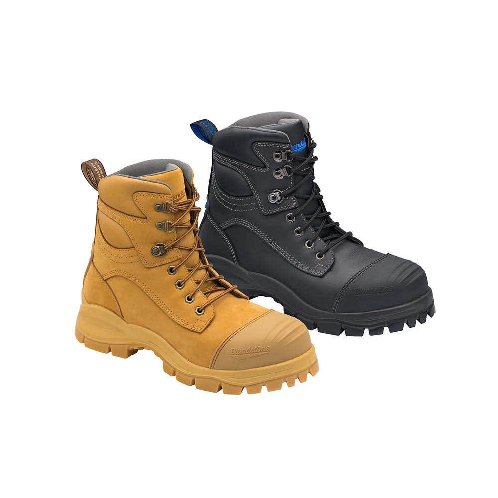 998 & 991 Lace-Up Safety Boots with Rubber Sole 998CARDNO 998CARDNO