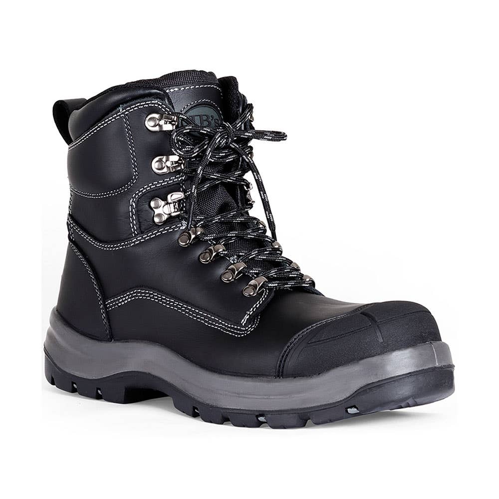 Boot Zip Side Black Nitrile Bump Cap 9F1 9 309628 9F1-BLK-9