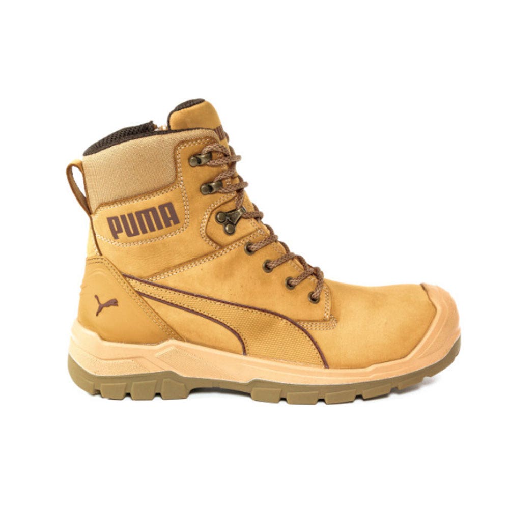 630727 Conquest Zip-Up Safety Boots With Composite Toe & Bump Cap_630727