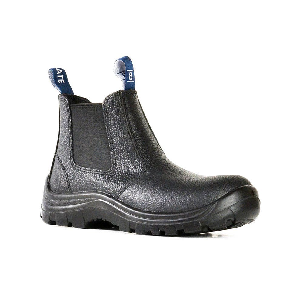 805-00605 Jobmate Elastic-Sided Safety Boots With Steel Toe 80500605JOB