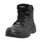 Boot Mack Force Zip Safety Zip Side Unisex Black Size 10 467628 MK0FORCEZBBF100