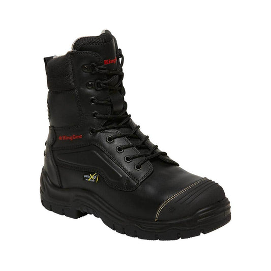 K27850 Phoenix Safety Boots Zip-Sided With Metguard Black 10 40023520 K27850-100
