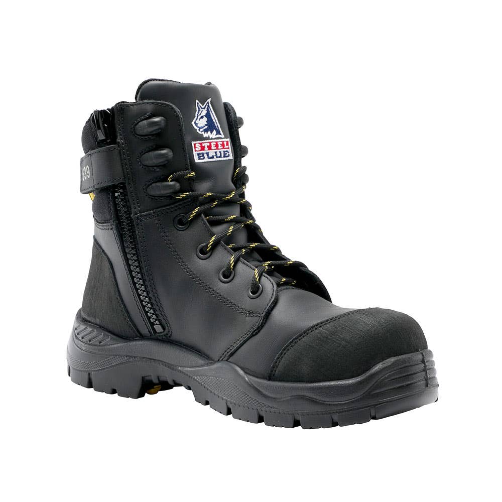 827539 Torquay Zip-Up Safety Boots with Nitrile Rubber Sole & EH Protection Woodside WOODSB827539