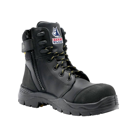 827539 Torquay Zip-Up Safety Boots with Nitrile Rubber Sole & EH Protection Woodside WOODSB827539