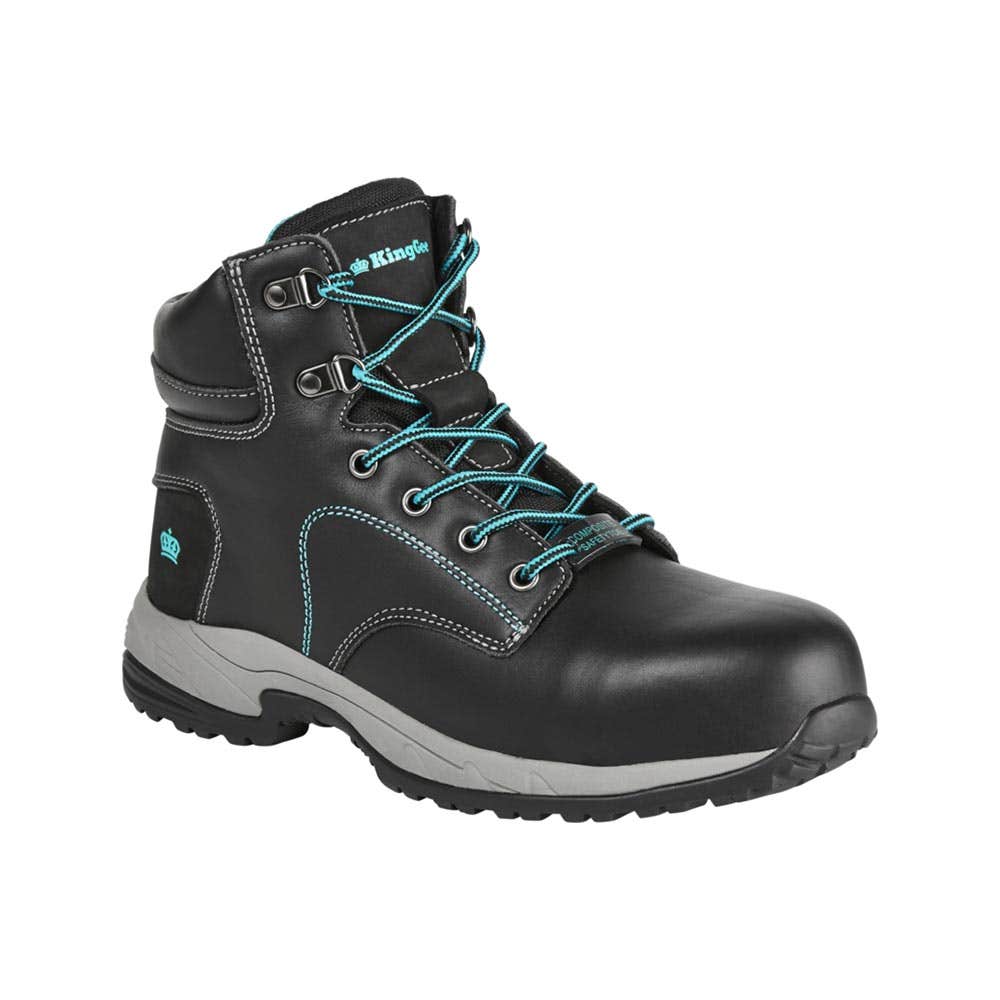 K27360 Tradie Women's Safety Boots Zip Black 10 40023473 K27360-100