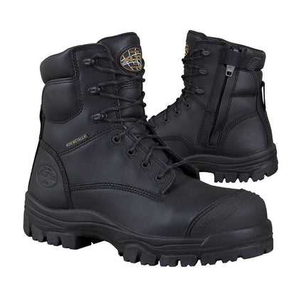 45-645Z Zip-Sided Safety Boots with TPU Sole & EH Protection Metso MET45645Z