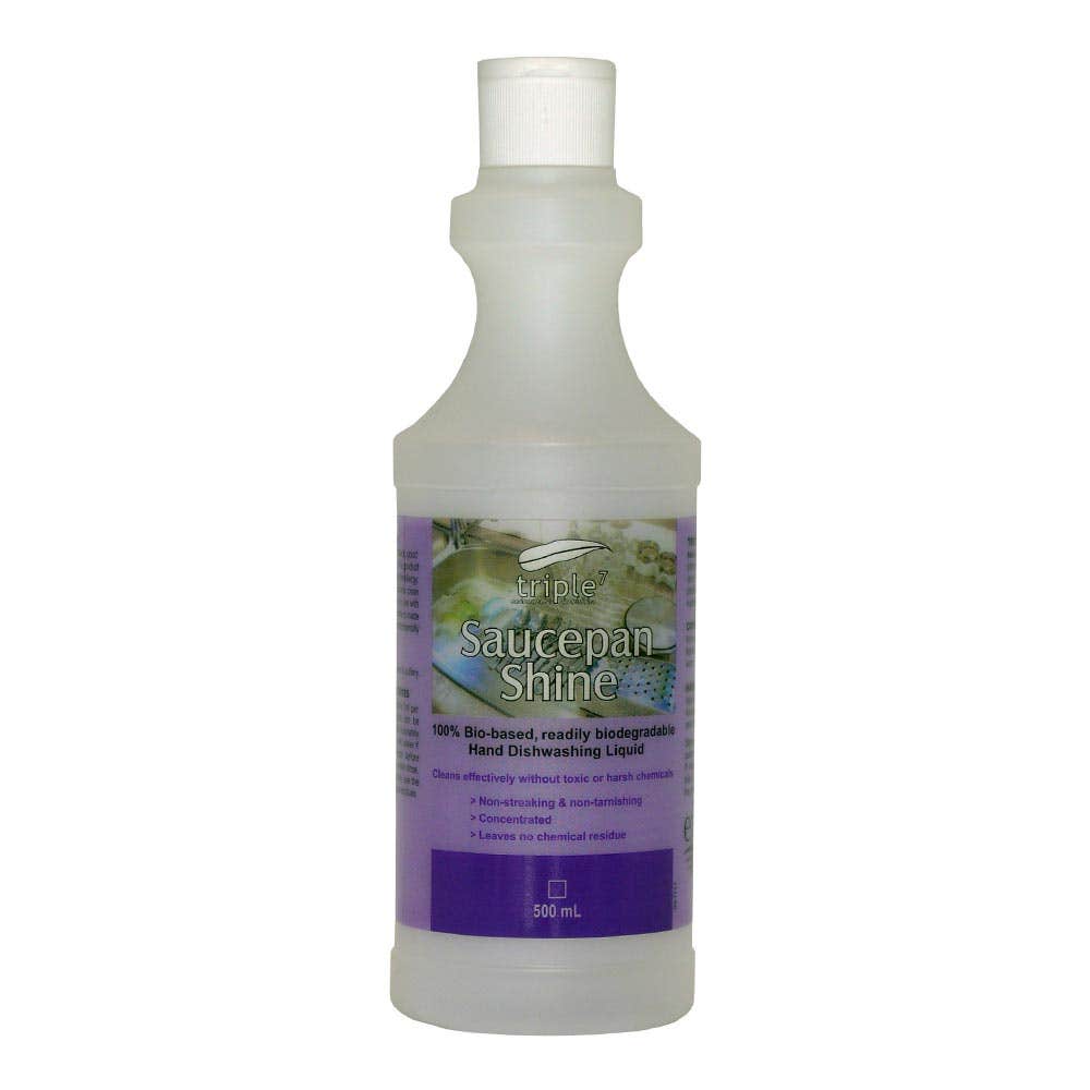 Saucepan Shine Dishwashing Liquid Empty Bottle Refillable 500ml 40022536 EFS42703