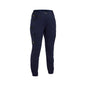 Womens Flx & Move Elastic Waist Cargo Cuffed Pants Navy 10_40085199_BPCL6237-NVY-10