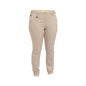 Pants Womens Cargo Stretch Cotton Cuffed 280gsm Bisley 10 Stone_40059211_BPL6028_BSTN_10