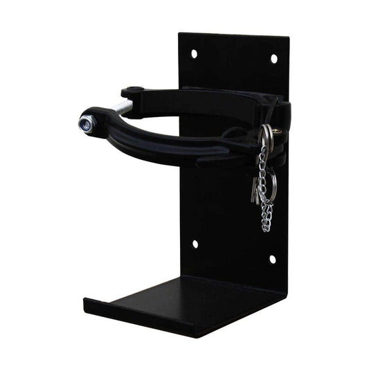 Heavy Duty Fire Extinguisher Vehicle Bracket to Suit 4.5kg Fire Extinguisher Black 31080001 VBHDBLK4.5