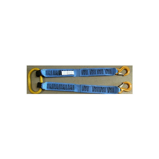 Bridle Towing + Snap Hooks 50 x 500mm 2.5T Orange 408963 10616-5O