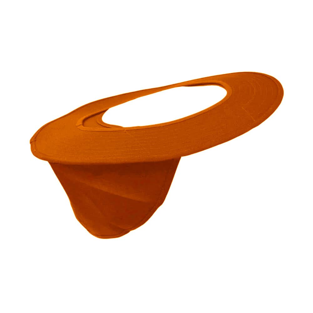 Hi-Vis Hard Hat Brim Wide Cotton Orange 79905102 EHC740OR