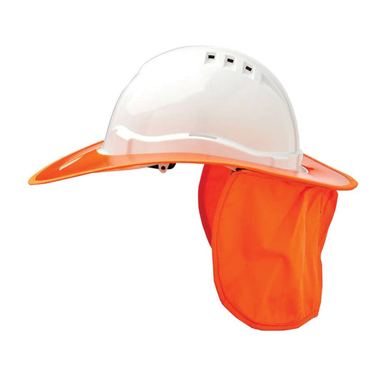 Brim Hard Hat Plastic Fluoro Orange 40000399 H6PB-FO