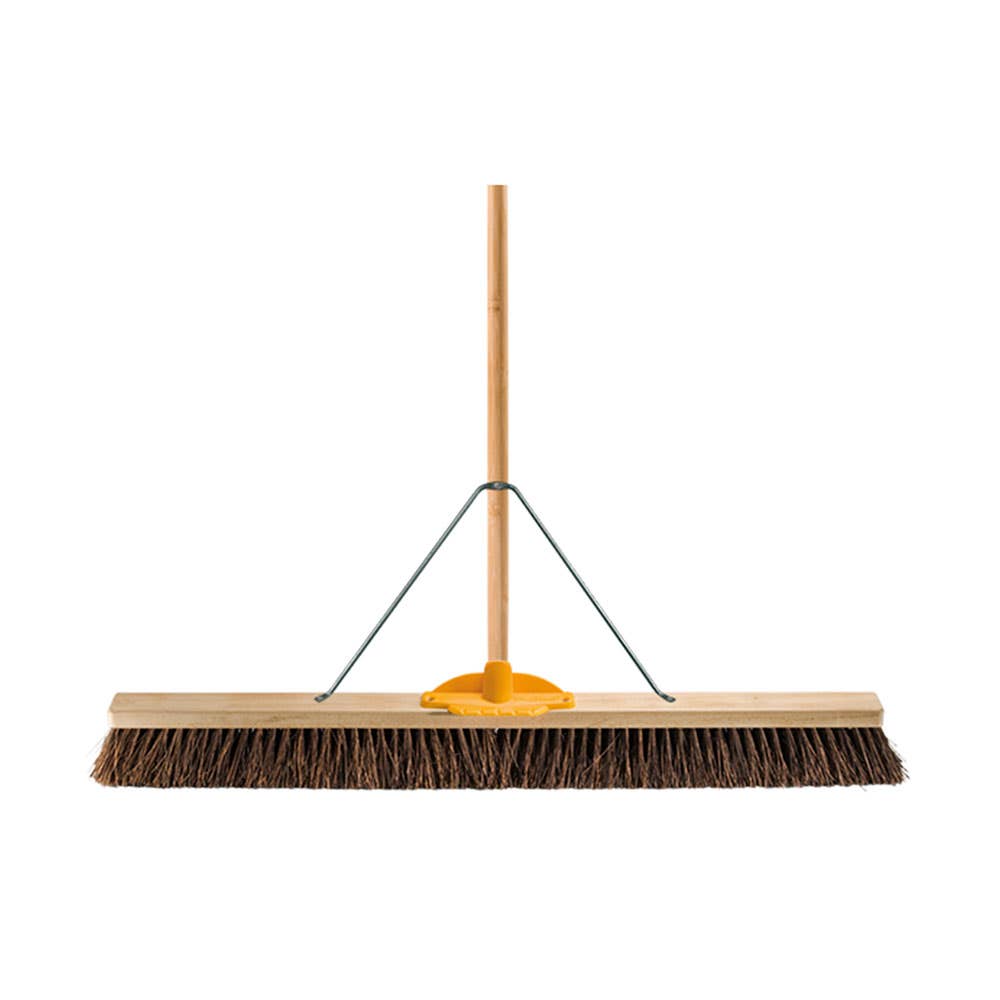 Sweep All Wooden Back Bassine Broom & Bracket 900mm 422904 164694