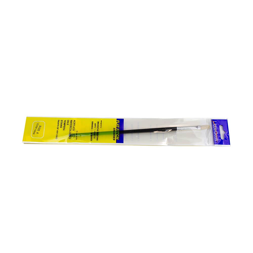 Flat Fitch Paint Brush 6mm 79921500 10508