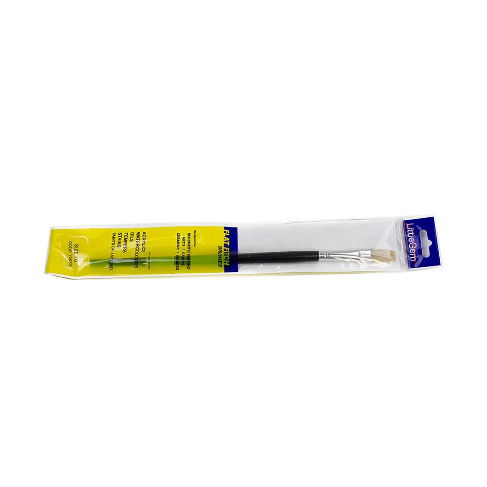 Flat Fitch Paint Brush 10mm 30003577 10823
