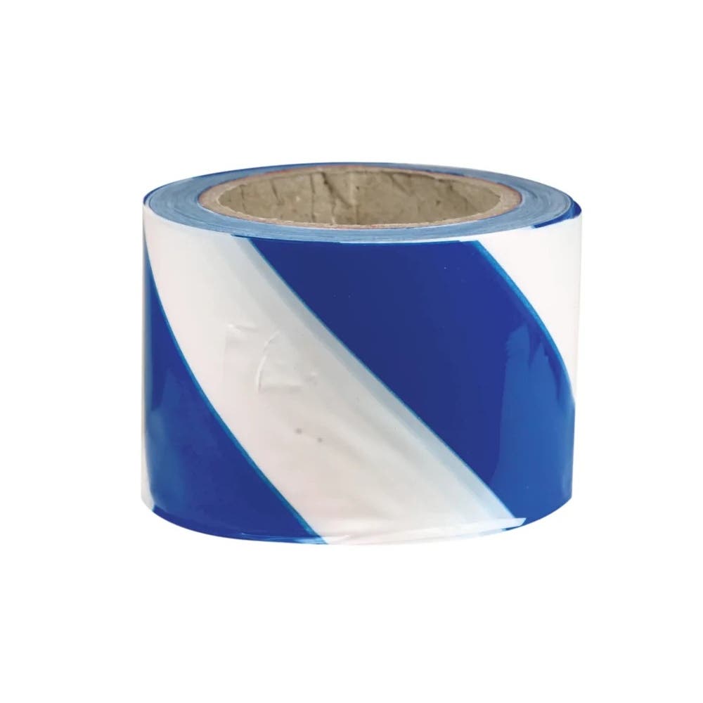 Barrier Tape 50m X 75mm Blue / White_301706_BT1BLW