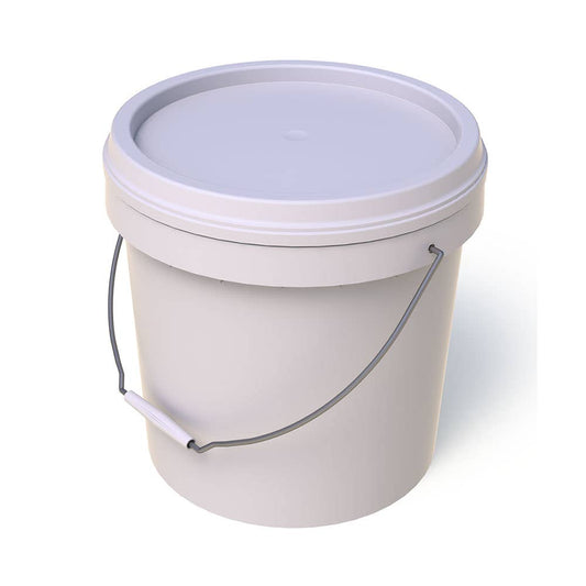 Polypropylene Bucket with Lid 10L 29000202 AP10LBASELIDSH
