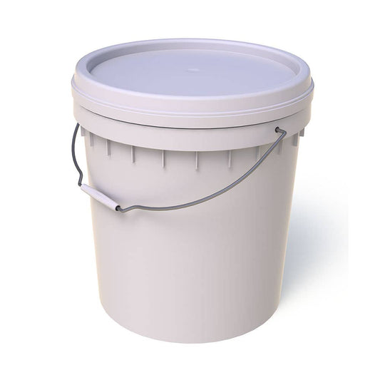 Polypropylene Bucket with Lid 20L 29000100 AP20LBASELIDSH