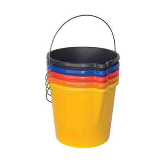 Plastic Bucket General Purpose 9ltr Metal Handle 4319001 BUCKET9L
