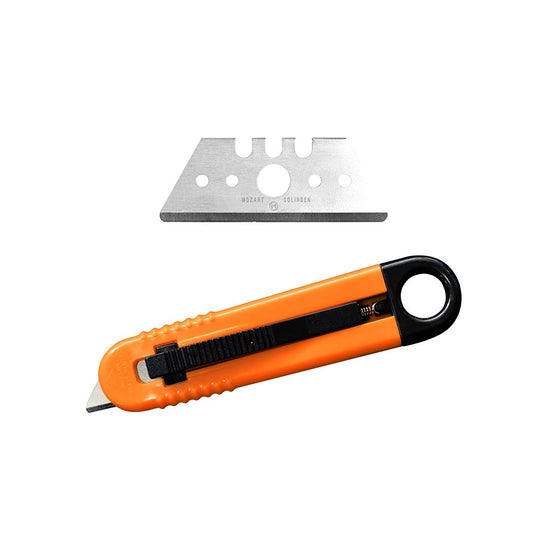 Diplomat Budget Safety Knife Cutter Orange 1044377 A38RND