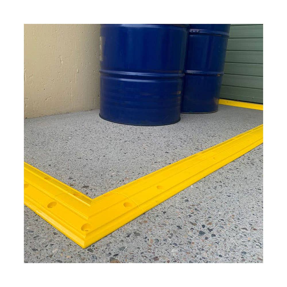 Bulldog Heavy Duty Bunding Body Yellow 1,000 x 150 x 25mm 477916 A5207