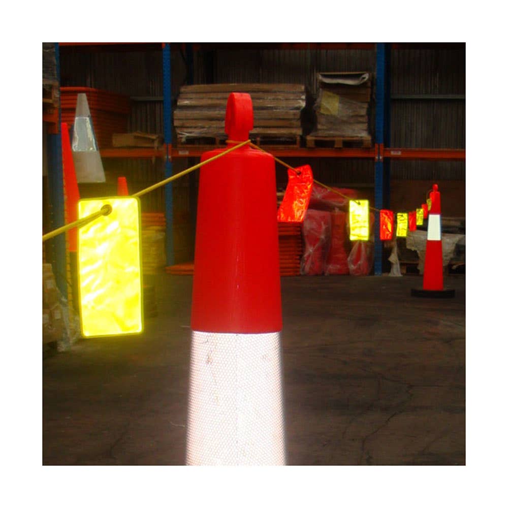 Reflector Buting Line Fluoro Lime/Orange 25m 460432 A4783