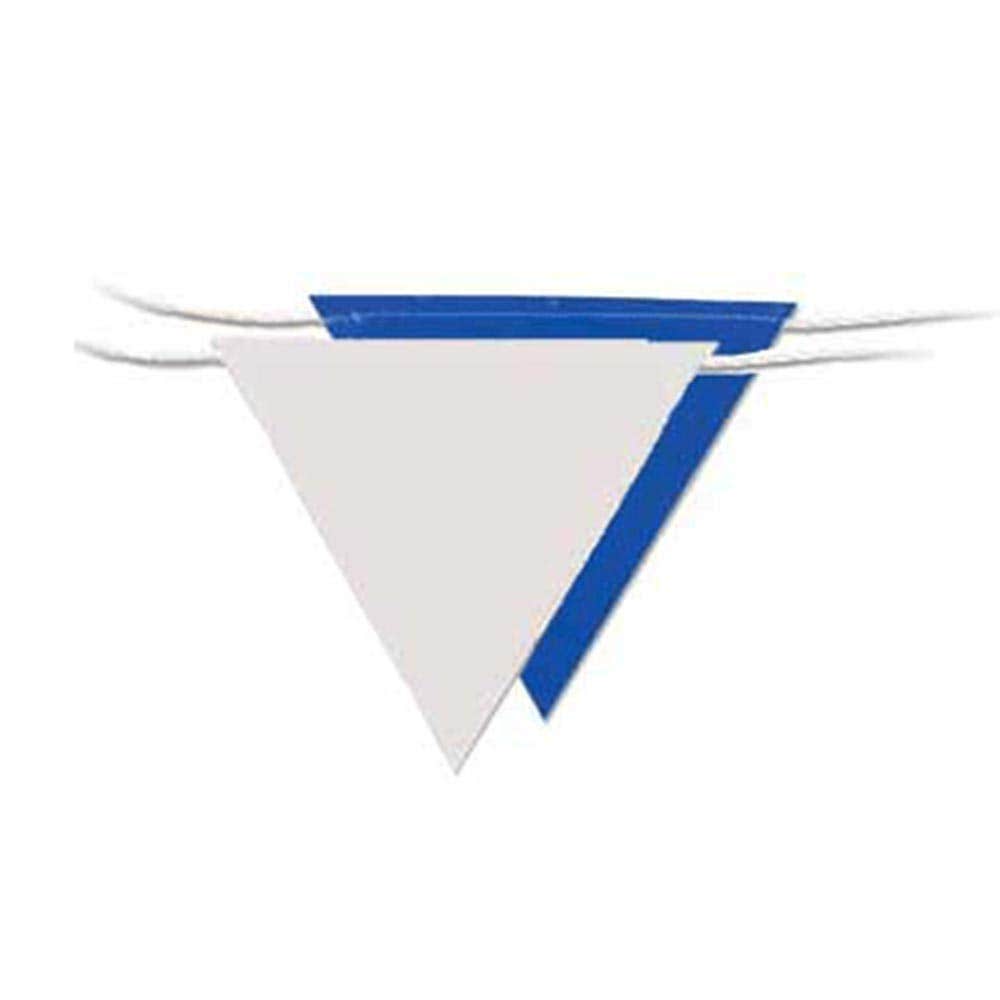 Bunting Flag Blue/White 30m 401575 Bunt-B/W