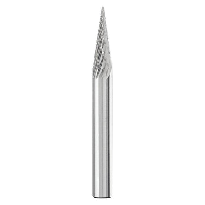 Burr Tungsten Carbide Pointed Cone 6.35 X 19mm C3 Plus 255510 21725212